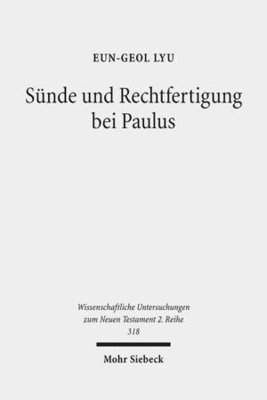 Eun-Geol Lyu stellt die christliche Deutung des paulinischen Sündenverständnisses in Frage und versucht, seine Rechtfertigungslehre von einem Sündenverständnis her neu zu deuten, dem zufolge die Rechtfertigungslehre aus 'Sühnungstheologie', 'Nichtanrechnungstheologie' und 'Befreiungstheologie' besteht. Somit steht das Sündenverständnis und nicht die Gesetzespolemik im Vordergrund der paulinischen Theologie. Diese Rekonstruktion der Rechfertigungslehre geht von der einzigartigen Sündenvorstellung des Apostels aus, wobei ἁμαρτία an manchen Stellen eine zu sühnende Sündentat darstellt, aber auch eine nicht anzurechnende Übertretung, und im Römerbrief sogar die Macht, von der wir zu befreien sind. Diese Aspekte der ἁμαρτία gehen auf das paulinische Bemühen zurück, seine anthropologische Voraussetzung für die Soteriologie unter allen Umständen in Schutz zu nehmen: 'Alle sind Sünder'.