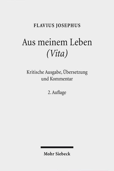 Dies ist die bewährte "Münsteraner" Ausgabe der Vita, im Text unverändert, jedoch korrigiert in Details des Beiwerks. "Die vorliegende Ausgabe bietet eine höchst zuverlässige Grundlage für die Beschäftigung mit der Autobiographie des Josephus und informiert auf hohem Niveau in klarer und erschöpfender Weise über den aktuellen Forschungsstand."Michael Tilly in Theologische Rundschau 73 (2008), S. 197-218 "Mit der vorbildlichen Edition . und der flüssigen und exakten Übersetzung des Textes liegt nun eine Ausgabe vor, welche Josephus' persönlichstes Werk gut zugänglich macht. Der Leser des Josephus darf sich ob der zahlreichen Kommentare, Übersetzungen und Editionen zweifellos freuen."René Bloch in Neue Zürcher Zeitung 16./17. Nov. 2002, Nr. 267, S. 82 "Anmerkungen, Bibliographie, Register und vor allem der kritisch edierte griechische Text machen das Werk zu einem unverzichtbaren Arbeitsmittel der Erforschung der jüdischen Geschichte im 1. Jahrhundert." Internationale Zeitschriftenschau für Bibelwissenschaft und Grenzgebiete Jg. 47 (2000/2001)