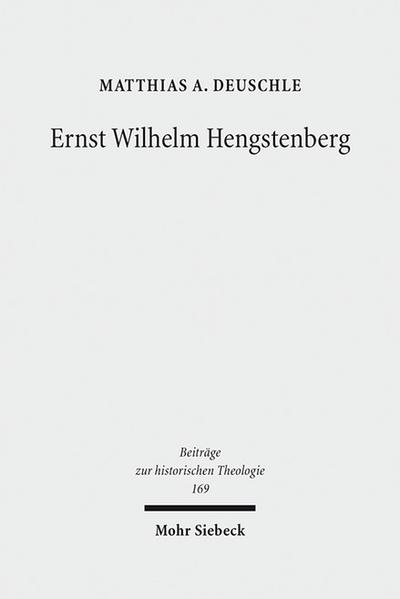 Ernst Wilhelm Hengstenberg | Bundesamt für magische Wesen