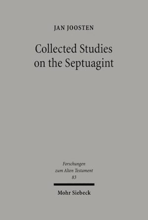 In this volume Jan Joosten brings together seventeen articles, published in journals and collective volumes between 1996 and 2008, with one unpublished essay. In these essays he deals mainly with questions of language and interpretation in the earliest Greek translation of the Hebrew Bible. Many of Jan Joosten's studies take their point of departure in one or the other striking features in the language of the Septuagint, propose a theory explaining its peculiarity, and go on from there to relate the linguistic phenomenon to wider historical, exegetical or theological issues. Others deal with problems of method in establishing the historical background of the version, its relation to the Hebrew source text, and its theology. Taken as a whole, Jan Joosten offers an original contribution to a number of contemporary debates on the Old Greek version. Notably in this book he addresses from various perspectives the questions of who the translators were and what they tried to do.