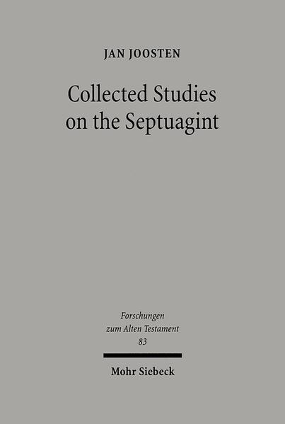 In this volume Jan Joosten brings together seventeen articles, published in journals and collective volumes between 1996 and 2008, with one unpublished essay. In these essays he deals mainly with questions of language and interpretation in the earliest Greek translation of the Hebrew Bible. Many of Jan Joosten's studies take their point of departure in one or the other striking features in the language of the Septuagint, propose a theory explaining its peculiarity, and go on from there to relate the linguistic phenomenon to wider historical, exegetical or theological issues. Others deal with problems of method in establishing the historical background of the version, its relation to the Hebrew source text, and its theology. Taken as a whole, Jan Joosten offers an original contribution to a number of contemporary debates on the Old Greek version. Notably in this book he addresses from various perspectives the questions of who the translators were and what they tried to do.