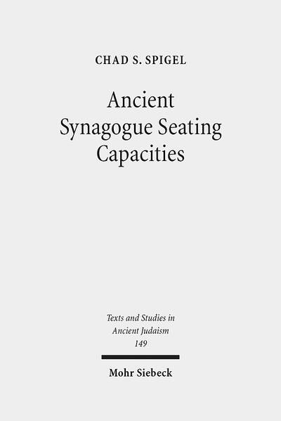 After the destruction of the Temple in 70 CE, the primary form of Jewish worship in Palestine shifted from offering sacrifices in Jerusalem to non-sacrificial forms of worship in local synagogue buildings. While the literary and archaeological evidence from the first few centuries CE makes this shift clear, the evidence is less clear about the extent of synagogue worship at this time. In other words, the evidence doesn't explicitly tell us whether most Jews in late-antique Palestine actually participated in synagogue worship. In this book, Chad Spigel suggests that it is possible to ascertain the extent of synagogue worship by determining and analyzing the seating capacities of ancient synagogue buildings. He begins by filling a lacuna in the scholarly literature with the creation of a methodology that can be used to determine the seating capacity of any ancient synagogue building. The seating capacity methodology is then applied to ancient synagogue buildings from the Roman and Byzantine Periods, thus creating a catalog of seating capacities for late-antique Palestine. The seating capacities are then analyzed in conjunction with ancient population estimates and other demographic data in an effort to better understand local Jewish worship practices. By gathering and analyzing seating capacity and demographic data for more than fifty ancient synagogue buildings, the author not only shows that the extent of synagogue worship varied from place to place, he also provides an important resource for scholars of late-antique Judaism.