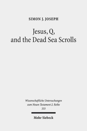 In his work, Simon J. Joseph proposes a new working model for understanding the Jewish ethnicity, community, provenance, and compositional traits in Q — the earliest and most reliable source for the Palestinian Jewish Jesus movement. He critically compares the major literary features of Q 3-7, a section which introduces John the Baptist and includes the Beatitudes and Jesus' reply to John in light of the Dead Sea Scrolls, the Essenes, and first-century Jewish wisdom traditions and messianism. By conducting a critical comparative analysis of Q 6:20-23, Q 7:22, 4Q525, and 4Q521, this approach effectively challenges the prevailing assumption that Q is a Galilean text representing a non-messianic and non-apocalyptic Galilean branch of the early Jesus movement that was dissociated from the early Jerusalem community and provides a new way of understanding the intimate relationship between Early Judaism and Christianity.