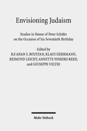 This volume offers an extensive collection of cutting-edge articles in Jewish studies and related areas that celebrate Peter Schäfer and take their lead from his groundbreaking scholarship. Among the topics addressed are Jewish material culture in the Graeco-Roman world