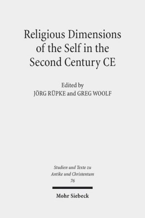 Did new senses of the self emerge in the High Roman Empire, and if so what were the religious corollaries? Were such changes connected to processes of institutional change? Could they usefully be described as "individualisation"? These are the key concerns of the authors of this volume. They address the field of Hellenistic philosophy, medical texts and the literature of the so-called Second Sophistic, which all have been recruited to this debate. Most important, however, religious phenomena are included and brought to the fore. Thus the analysis of concepts of the self in Plutarch and Epictetus is followed by studies of the "Shepherd of Hermas," Clement of Alexandria and Ptolemaeus of Rome, Justin Martyr and the Corpus Hermeticum. Notions of the "self" are traced in concepts of body and soul, I and god(s), but also in practices like dressing and ideas about political identity. Lucian of Samosata, a central author of the Second Sophistic, is shown to be involved in such discourses and practices in a sequence of studies. It is this kind of institutional setting which turns out to have been of central importance for the development of concepts of the "self" in the period under consideration. Thus, in a final section, the authors address philosophical advice on dealing with sick friends, the individuality implied in votive practices, and institutions for religious educations within the field of Christian practices.