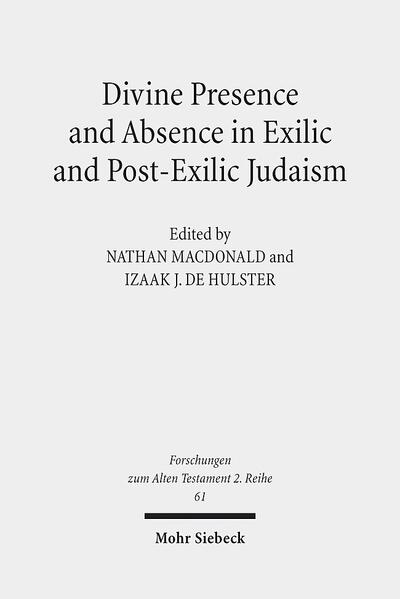 The catastrophic events at the beginning of the sixth century BCE resulted in a theological crisis for the Judean elite. The end of the only surviving Hebrew kingdom was explained by a theology of divine abandonment, a motif widely understood in the ancient Near East. Many years later Jewish exiles would return to rebuild and settle Jerusalem. During their time in Babylonia and in the Persian period this group redefined the traditional understanding of divine presence and developed various new understandings that could explain YHWH's commitment to Jerusalem as well as the cataclysmic events that they had experienced. This collection of essays from a conference held in Göttingen in May 2011 examines changing ideas of divine presence and absence in late biblical texts. The essays tackle subjects such as the understanding of divine presence in Deuteronomy, Ezekiel, the Psalms and Ezra-Nehemiah, as well as topics such as divine abandonment, aniconism, the exaltation of Torah and the spirit of God. These Judean perspectives are contextualized by essays that examine ideas of divine presence elsewhere in the ancient Levant and the Near East, and modern theological and philosophical attempts to speak about the presence or absence of God. This volume is the first publication in the context of the Sofja-Kovalevskaja Research Group under the leadership of Nathan MacDonald. This research group seeks to examine the considerable diversity in Israelite and Jewish monotheistic thought and practice during the exilic and Persian periods, particularly through an examination of the relevant biblical texts. The project consists of a small team of post-doctoral and doctoral researchers based at the Georg-August Universität Göttingen. The project has a strong contemporary resonance because of concerns expressed about the relationship between monotheism, hegemony and violence.