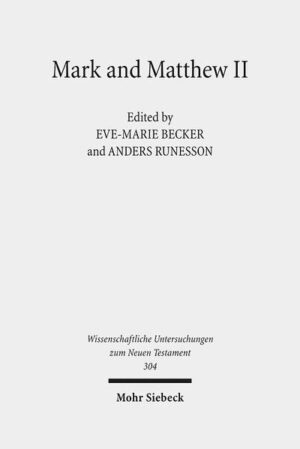 Sustained, comparative Synoptic studies do not stand alone methodologically in the humanities, but belong to a more general trend within cultural studies as well as in the humanities more broadly. Textual interpretation involves approaching specific texts composed more often than not by individual authors. In these texts, however, are embedded a myriad of conscious and unconscious relationships to historical and contemporary events, people, and other texts likewise connected historically and contemporaneously. In-depth understanding of a text evolves, therefore, almost by necessity from multi-perspectival comparative approaches rather than from readings taking a more isolated focus as point of departure. The Mark and Matthew project, of which the present study is the second volume, aims at taking seriously such more general insights and applying them to the earliest Gospels in order to stimulate new research and a deeper understanding of these two texts individually and as parts of a common discursive setting. In the present volume, the goal has been to shed light on the interpretation and use of the earliest Gospels from the first to the twenty-first century, with special focus on cultural hermeneutics and theology. The dynamics of interpretation, including the role played by history, methodology, religion, and politics, are taken into consideration, shedding light on distinctive aspects of the human endeavour to understand and use sacred text in context. One of the characteristics of the interpretive effort that is highlighted through this approach is the fact that texts are silent until we, their readers, give them voice