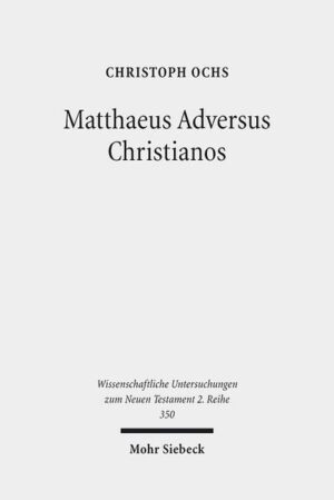 In this book Christoph Ochs presents for the first time an extensive study of the use of the Gospel of Matthew in Jewish polemics. These often overlooked texts advance numerous exegetical arguments against Jesus' divinity, the incarnation, and the Trinity. Seven Jewish polemical key texts comprise the main sources for this inquiry: Qissat Mujādalat al-Usquf (c. 8/9th century) and Sefer Nestor ha-Komer (before 1170), Sefer Milhamot ha-Shem (c. 1170), Sefer Yosef ha-Meqanne (c. 13th century), Nizzahon Vetus (13-14th century), Even Bohan (late 14th century), Kelimmat ha-Goyim (c. 1397), and Hizzuq Emunah (c. 1594) et al. Together with the relevant passages in the original Hebrew and in translation each text is presented with a historical and exegetical introduction. Contemporary parallels are also discussed, but in less detail. The result is a compendium of arguments against the divinity of Jesus based on the Jewish interpretation of Matthew. Jewish polemicists focused in particular on Jesus' portrayal as a human (e.g. as sleeping, hungry, and ignorant) and passages where he differentiates himself from God. Some of these arguments can be traced back to philosophical and heterodox dogmatic debates in antiquity, while others look surprisingly modern. The aim of the polemicists was to highlight what they saw as contradictions between Christian Scriptures and Christian beliefs.