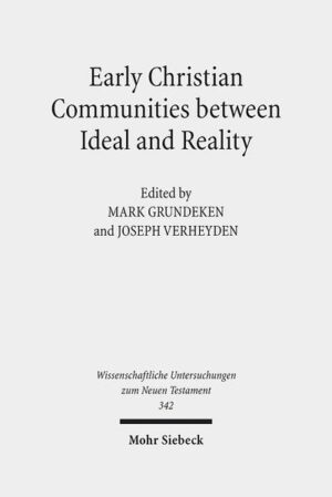 The authors of this volume explore the notion of community as reflected upon in the writings of the Apostolic Fathers. Various aspects are dealt with, including concerns for organising the community, developing a sacramental and liturgical praxis, constructing identity against outsiders, spreading the Christian message, and building towards a better community. The interplay between ideal and reality in the sources offers some reliable information about day-to-day concerns and concrete situations in Christian communities from the end of the first century up to about 150 CE.