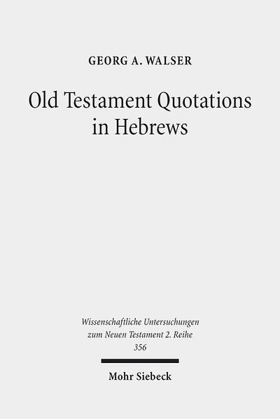 Georg A. Walser investigates the use of the Old Testament (Gen. 47:31b