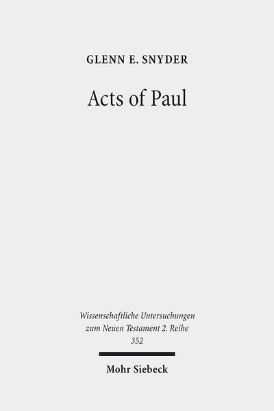 Acts of Paul is a collection of early Christian traditions that were not included in the canonized Acts: the Acts of Paul and Thekla, 3 Corinthians, the Martyrdom of Paul, and other fabulous stories, such as Paul baptizing a lion. By the end of the second century, there was a rumor in North Africa that "Acts of Paul" had been fabricated by a presbyter in Asia Minor (Tertullian, De baptismo 17.5)