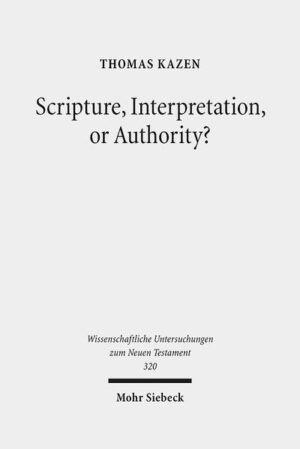 In this study of motives and arguments in Jesus' halakic conflicts, Thomas Kazen suggests a way out of the present methodological impasse in the use of traditional criteria of authenticity in historical Jesus research, at least when it comes to those Jesus traditions that relate to halakic issues. Kazen employs results from recent research on the development of halakah during the Second Temple period, in particular from Aharon Shemesh's discussion of two models (developmental and reflective) for explaining halakic development within and between various Jewish movements, and three areas of tension for analyzing dissenting views (revelation vs. interpretation, Scripture vs. tradition, and nominalism vs. realism). Kazen revisits the Synoptic conflict narratives about Sabbath observance, purity rules and divorce practices, and discusses motives and arguments ascribed to Jesus, whether implicitly or explicitly, by the texts themselves, or by modern interpreters. By combining analyses of halakic development with tradition and redaction criticism, Kazen disentangles theological motives from reasonable historical explanations and suggests relative dates and contexts for motives and arguments often ascribed to Jesus. He questions interpretations which focus on unique individual or halakic authority and suggests that the earliest Jesus tradition appeals to the priority of human need and to creational intent, viewing revelation as based on plain reading and a realistic understanding of Scripture. Jesus' stance is best explained within the framework of prophetic criticism and a traditional Israelite understanding of Torah. With this work the author contributes as much to our understanding of halakic development during the Second Temple and Tannitic periods as he does to our understanding of the historical Jesus and his relationship to contemporary movements.