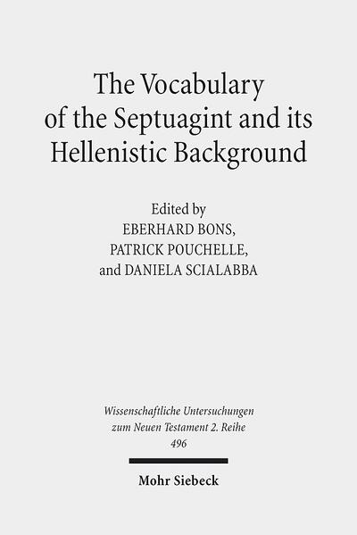 This volume precedes the projected Historical and Theological Dictionary of the Septuagint which is to offer historical studies of Septuagint words, retracing their usage from early authors, over koine Greek and the translation itself, into Jewish-Hellenistic and early Christian literature. The earliest of these phases were the object of a several workshops held between 2013 and 2017, the proceedings of which now appear in this book. The papers focus on the following key questions: what can we say about the meaning, the usage and the semantic development of Greek words attested in the Septuagint