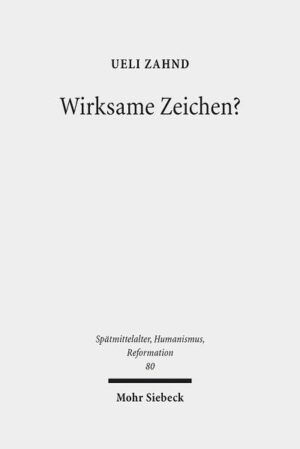 Sakramente sind im scholastischen Verständnis Zeichen und lassen sich daher semiotischen Theorien unterziehen, die allerdings mit traditionellen Vorstellungen von Wesen und Wirkweise der Sakramente in Konflikt treten können. Ausgehend von Kommentaren zu den Sentenzen des Petrus Lombardus untersucht Ueli Zahnd dieses Spannungsfeld zwischen Aussagen theologischer Autoritäten und philosophischen Einsichten der Logik, Physik und Metaphysik im späten Mittelalter. Ein besonderer Fokus liegt dabei auf bisher kaum untersuchten Autoren des 15. und frühen 16. Jahrhunderts, deren vielfältiger Umgang mit der Sakramentenproblematik und dem Zusammenwirken von Philosophie und Theologie eine Kartografierung dieser wenig bekannten scholastischen Epoche erlaubt, die auch gängige Interpretationsschemen etwa zur Spaltung zwischen Nominalisten und Realisten in Frage zu stellen vermag.