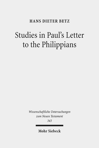 Paul's Letter to the Philippians is one of the most important but also most difficult parts of the corpus Paulinum. The main difficulties are caused by unresolved issues in the interpretation, which are reflected in the current commentary literature. In the present work, Hans Dieter Betz does not offer a full commentary, but rather seven chapters of new exegetical investigations focusing on controversial passages and issues of the letter. These chapters represent separate engagements over a period of several years and employ the standard historical-critical methodologies, including rhetorical and literary criticism. The introduction clarifies the author's understanding and use of key terminology such as text, manuscript, translation, critical-historical commentary, literary criticism, letter and letter-writing, literary integrity, and verification. As a result, the studies offer new proposals for analyzing difficult passages and issues, and lay the groundwork for understanding the letter as a whole. This letter is decisive primarily for understanding Paul's thinking and acting during his last days when he was imprisoned in Rome (ca. 62 CE). In this situation, he sees clearly what is at stake for his own "life or death", his churches, his collaborators, and the Gospel mission in the future. He took this last letter as being his final chance to set an example on facing personal catastrophe, even raising the question as to whether or not everything had been in vain. He wrote in retrospect of his entire life, but also looking forward to beyond his own death.