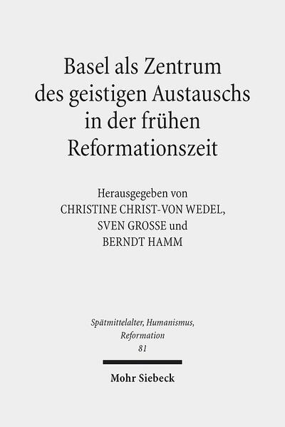 Die Bedeutung des Buchdrucks für die Geschichte der Reformation ist allgemein anerkannt. Basel zählte europaweit zu den wichtigsten Druckorten. Aber auch als Ort der Begegnung und der Zuflucht und als Ort, von dem aus weitverzweigte Korrespondenznetze gespannt wurden, hatte die Stadt am Oberrhein in der Reformationszeit Gewicht. Dieser Tagungsband dokumentiert die Geschichte des geistigen Raums im frühen 16. Jahrhundert. In diese Geschichte werden Beiträge über Erasmus und seine Rezeption, über den ersten Sammelband mit Werken Luthers, über Bucer und Oekolampad, Beatus Rhenanus und Oswald Myconius, über Täufer, italienische Nonkonformisten und die Ausstrahlung Basels nach England wie auch nach Ungarn einbezogen.