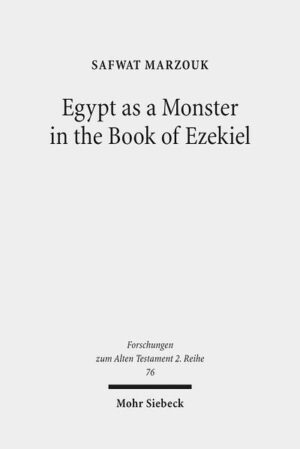 Appealing to Monster Theory and the ancient Near Eastern motif of "Chaoskampf," Safwat Marzouk argues that the paradoxical character of the category of the monster is what prompts the portrayal of Egypt as a monster in the book of Ezekiel. While on the surface the monster seems to embody utter difference, underlying its otherness there is a disturbing sameness. Though the monster may be defeated and its body dismembered, it is never completely annihilated. Egypt is portrayed as a monster in the book of Ezekiel because Egypt represents the threat of religious assimilation. Although initially the monstrosity of Egypt is constructed because of the shared elements of identity between Egypt and Israel, the prophet flips this imagery of monster in order to embody Egypt as a monstrous Other. In a combat myth, YHWH defeats the monster and dismembers its body. Despite its near annihilation, Egypt, in Ezekiel's rhetoric, is not entirely obliterated. Rather, it is kept at bay, hovering at the periphery, questioning Israel's identity.