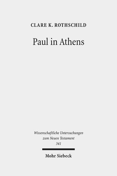 Paul's visit to Athens, in particular his Areopagus speech, is one of the most well known excerpts of early Christian literature. It is the most significant speech by Paul to a Gentile audience in Acts and functions as a literary crest of the overall narrative. Yet at the same time the speech is brief and possesses few specifically Christian terms. Critical analyses describe it as eclectic—an ad hoc blend of Greek and Jewish elements. In this study, Clare K. Rothschild explores how the apparently miscellaneous and impromptu components of Paul's speech and visit to Athens cohere when compared to the nexus of ubiquitously popular second-century traditions crystallized around the ancient Cretan prophet Epimenides. Precursor to the Rip Van Winkle legend, Epimenides was numbered among the seven sages, dubbed ἀνὴρ θεῖος by Plato, and venerated as cult transfer figure par excellence for transferring Cretan Zeus worship to Athens. Rothschild exposes correspondences between Epimenidea and the Lukan Paul, focusing on, but not limited to, the altar inscribed to "an unknown god" and the saying, "In him we live and move and have our being" (17:28a). Scholars have overlooked the significance of Epimenidean traditions by clinging too fervently to the presence of Stoic and Epicurean philosophers in Acts 17. The present treatment does not deny connections between Paul's Areopagitica and popular philosophical ideals, but seeks to show that, in tandem with these motifs, the episode of Paul in Athens utilizes popular 'religious' topoi to reinforce the Lukan theme of cult transfer.