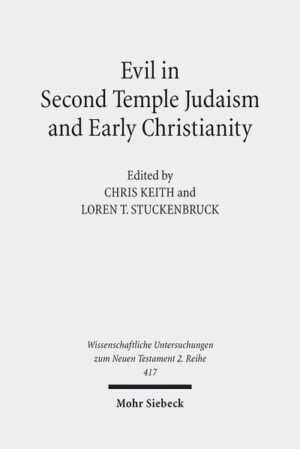 This collection of essays originates from the 2014 Evil in Second Temple Judaism and Early Christianity conference hosted by the Centre for the Social-Scientific Study of the Bible at St Mary's University, Twickenham. Featuring an international collection of senior and junior scholars, it represents the cutting edge of scholarship on portrayals of evil in the Second Temple period and the earliest centuries of Christianity. The individual essays consider the significance of "evil" as it relates to a diverse set of topics, including Qumran and its texts, images of disability in 2 Maccabees, dissociations of Jesus from evil in early Christian manuscripts, the "apocalyptic Paul," Jesus' exorcisms, Gospel cosmologies, the epistle of James, 4 Ezra, the Ascension of Isaiah, Marcion, John Chrysostom, and the Acts of the Martyrs.
