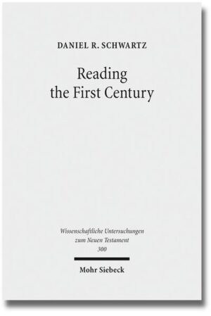 The writings of Flavius Josephus provide much of what we know about the first century CE-which witnessed the birth of Christianity, the destruction of the Second Temple of Jerusalem, and the concomitant rise of rabbinic Judaism. However, Josephus was an author, not a video camera, and what he wrote often reflects much apart from what actually happened in the first century: Josephus' works were affected both by his literary models and by current events, and they functioned in various ways for Josephus as an individual and also as a Jew and a Roman, writing in a time of tumult and radical change. Daniel R. Schwartz argues that by building from the bottom up-first establishing the text and its meaning, then moving on to issues of Josephus' models, sources, and purposes-we may nevertheless reconstruct, with some confidence, the events and processes of this crucial era.