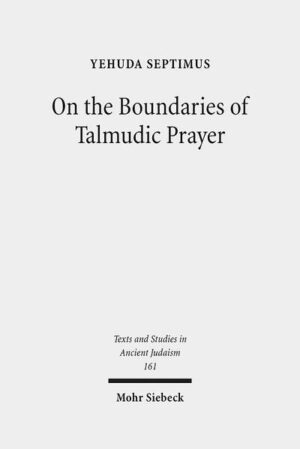 In this work, Yehuda Septimus investigates a boundary phenomenon of talmudic prayer: ritual speech with addressees other than God. These addressees included socially conventional addressees, like judges or celebrants at a religious rite as well as unconventional addressees, like angels and dead people. But whether the addressees were the types one might expect an individual to address in a non-ritual context, they were definitely not the types we would expect a rabbinic Jew to address in a prayer context. And yet talmudic passages treated ritual speech addressed to beings other than God as they treated other forms of conventional prayer. Such treatment forces us to question the way prayer was conceived by the rabbis. Septimus argues that the rabbis conceived and practiced something similar to but broader than what is conventionally called prayer. He accomplishes this through close analyses of a number of specific ritual recitations with these atypical addressees as they appear embedded in talmudic literature. The English term "prayer" is usually understood as communication with God or the gods. Scholars of Jewish ritual until now have accepted this characterization and applied it to Jewish tefillah. But does rabbinic prayer indeed necessarily entail second-person address to God, as many scholars of rabbinic prayer to this point have presumed? Often God is the target of communication, even when ritual speech does not address God in the second person. But what if that speech is specifically addressed to beings other than God? What does this phenomenon teach us about the beliefs, ritual tendencies, and prayer culture of the formulators of such ritual speech? Septimus' book qualifies the assumption that rabbinic ritual communication is directed to God alone. The liturgical relationship between ritual prayer and other ritual recitations is complex