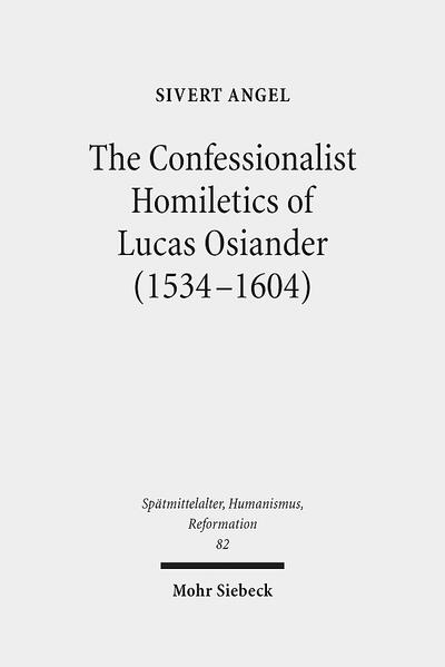 Lucas Osiander (1534-1604) was an influential preacher of the Lutheran orthodoxy. As a Wuerttemberg court preacher and superintendent, he played a central role when the country was established as one of the leading Lutheran forces in the Empire. Osiander preached to a wide audience in a time when sermons were a privileged form of communication and when preachers could address and negotiate the central interests in society. Using confessionalization theory, Sivert Angel studies Osiander's preaching in its political and theological context and shows how Osiander as a preacher could exert political influence. By analyzing Osiander's sermons in light of his own homiletic, the author describes how Osiander's role as a preacher may be traced in his sermons' rhetoric structures and in his use of theological concepts. The discussion of Osiander's theory and practice of preaching documents the ways that Osiander's sermons reinforced the existing political and social order and portrays central aspects of theology and piety in the later sixteenth century.