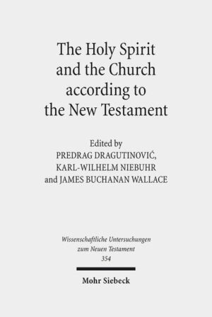 This collection of essays contains the papers given at the Sixth International East-West Symposium of New Testament Scholars in Belgrade, Serbia. The symposium was a project of the Eastern Europe Liaison Committee of Studiorum Novi Testamenti Societas. Main subject matters of the volume are the Holy Spirit in New Testament writings (particularly Luke-Acts, the Gospel of John and Paul), the reception and interpretation of biblical texts about the Holy Spirit in patristic theology, ancient Christian liturgy and iconography, and reflection on the role of the Holy Spirit in church life. Contributions from seminars are devoted to extra-biblical ancient Jewish and early Christian sources. All topics are discussed from a "Western" (Protestant and Roman-Catholic) theological and exegetical perspective as well as from an Orthodox point of view. An introduction reflects the results of the symposium, sketches recent research on the Holy Spirit in the New Testament scholarship and briefly points to texts and problems belonging to the topic but not dealt with in the volume.