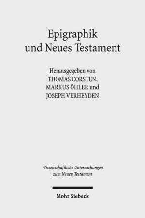 Epigraphik und Neues Testament | Bundesamt für magische Wesen
