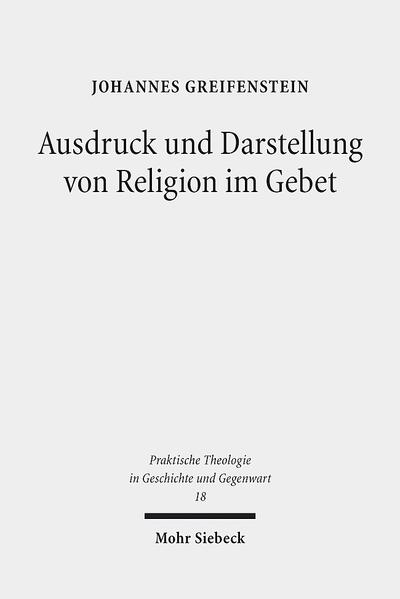 Johannes Greifenstein interpretiert das Gebet mithilfe der ästhetischen Ideen von Ausdruck und Darstellung. Er zeigt, wie der Ausdrucksbegriff den Gedanken eines bereits vorliegenden Gehalts impliziert, der Darstellungsbegriff aber auf die Vorstellung eines durch sie erst erzeugten Gegenstands verweist. Zuerst erörtert er die hiermit verbundenen ästhetischen Probleme anhand musikästhetischer und poetologischer Diskurse des 17. und 18. Jahrhunderts. Danach rekonstruiert er das Verständnis des Gebets als Ausdruck und Darstellung von Religion bei Schleiermacher. Und abschließend werden systematische Fragen einer Theorie des Gebets diskutiert, das Verhältnis von Gottesbeziehung und Innerlichkeitskultur, von Denken und Sprechen und von Aktivität und Passivität. Insgesamt zeichnet der Autor das Gebet in den Transformationsprozeß ein, der die protestantische Theologie zu einer interdisziplinär anschlußfähigen Wissenschaft umgeformt hat.