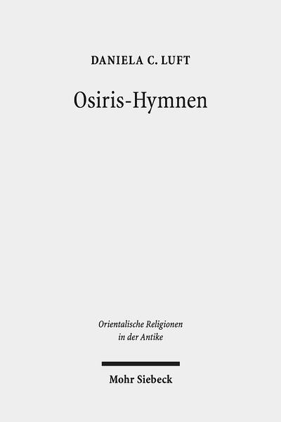 Osiris-ein Gott der Toten und ein toter Gott