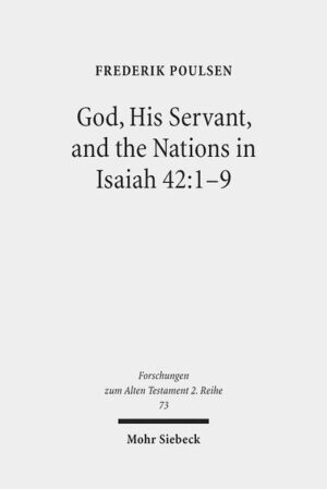 Frederik Poulsen investigates the role of the Old Testament in biblical theology. Analyzing the works of Brevard Childs and Hans Hübner, he addresses main issues regarding the different versions of the Old Testament (the Hebrew Bible and the Greek Septuagint) and the significance of the New Testament's use of the Old. The author explores the interpretative implications of these issues by focusing extensively on Isaiah 42:1-9. The Hebrew version as such is ambiguous regarding the servant figure being portrayed, his identity, and his task. The Septuagint renders several key terms and statements differently and the reception of the passage in the New Testament reveals a manifold of diverse interpretations. Common to all versions is the servant's role as a mediator between God and the nations. Frederik Poulsen shows that this central task is constantly being reapplied to new servant figures.