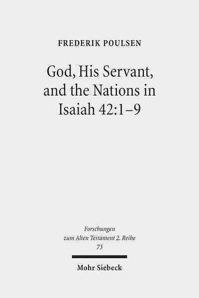 Frederik Poulsen investigates the role of the Old Testament in biblical theology. Analyzing the works of Brevard Childs and Hans Hübner, he addresses main issues regarding the different versions of the Old Testament (the Hebrew Bible and the Greek Septuagint) and the significance of the New Testament's use of the Old. The author explores the interpretative implications of these issues by focusing extensively on Isaiah 42:1-9. The Hebrew version as such is ambiguous regarding the servant figure being portrayed, his identity, and his task. The Septuagint renders several key terms and statements differently and the reception of the passage in the New Testament reveals a manifold of diverse interpretations. Common to all versions is the servant's role as a mediator between God and the nations. Frederik Poulsen shows that this central task is constantly being reapplied to new servant figures.