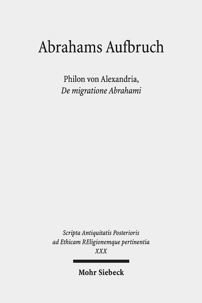 Philons Schrift De Migratione Abrahami ist ein allegorischer Kommentar zu Gen 12. Der Auszug Abrahams aus seiner chaldäischen Heimat wird von Philon allegorisch auf den Auszug der Seele aus der Sinnenwelt und ihre Rückkehr zu Gott gedeutet. Die vorliegende Ausgabe bietet neben einer ausführlichen Einführung in Leben und Denken des alexandrinischen Religionsphilosophen den Text mit Übersetzung und erläuternden Anmerkungen. Kommentierende Essays aus unterschiedlichen Fachperspektiven ordnen die Schrift in den Kontext des zeitgenössischen Judentums sowohl in Alexandria wie im palästinischen Mutterland ein, würdigen Philon als Vertreter des kaiserzeitlichen Platonismus und machen mit der Gotteserkenntnis und philosophisch gedeuteten Exilserfahrungen zwei zentrale Topoi der Schrift zum Thema. Vergleichende Untersuchungen zur Figur des Abraham im Neuen Testament und in Thomas Manns Joseph und seine Brüder runden den Band ab.