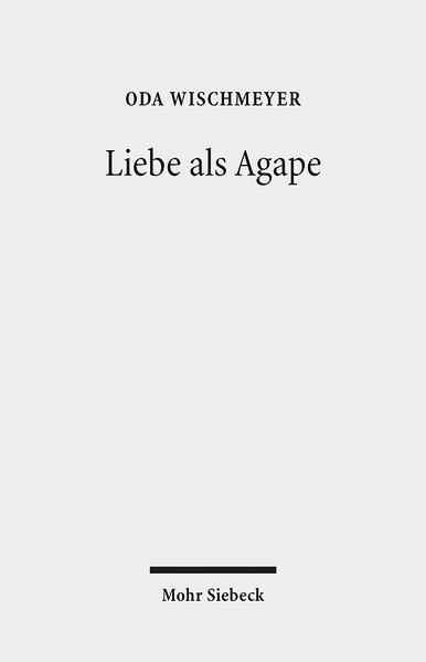 Eines der großen und folgenreichen Konzepte zum Thema "Liebe" stammt von den Verfassern des Neuen Testaments. Das Agape-Konzept gehört dem 1. Jahrhundert n.Chr. an, reicht in seinen Traditionen weit ins Alte Israel zurück und wirkt gleichzeitig in dem christlichen Liebesbegriff und in den christlichen Kirchen bis in die Gegenwart weiter. Es gibt kein anderes Konzept von Liebe, das in der westlichen Welt und darüber hinaus eine derartige historische Tiefendimension hat und zugleich die globale Christenheit der Gegenwart prägt, wie das Konzept des Neuen Testaments. Oda Wischmeyer widmet sich in dieser Monographie dem frühchristlichen Konzept und seinen historischen Kontexten im frühen Judentum und in der kaiserzeitlichen Ethik (Plutarch). Zugleich will sie dazu beitragen, das Thema Agape nicht nur im frühen Christentum zu situieren, sondern das frühchristliche Konzept auch in die gegenwärtigen Diskurse zu bringen. Dazu werden wichtige zeitgenössische Positionen zur Deutung der Liebe von Nikolaus Luhmann bis zu Martha Nussbaum einerseits und der Enzyklika "Deus caritas est" von 2005 andererseits skizziert und mit dem frühchristlichen Konzept konfrontiert. Ziel ist dabei nicht nur eine Neujustierung des historisch-exegetischen Panoramas, sondern darüber hinaus auch eine deutliche Konturierung des neutestamentlichen Konzepts im Kontext aktueller Konstruktionen von Liebe in Soziologie, Psychologie, Philosophie, Ethik und Emotionenforschung.