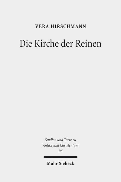 Als in Rom im Jahre 251 die sogenannte decische Christenverfolgung ein Ende fand, begann ein innerkirchliches Drama der zuerst in der römischen Gemeinde, später aber unter allen Christen in der damaligen Welt Aufruhr schürte. Beseelt von dem Gedanken einer "reinen" Kirche, in der die Sünder keinen Platz mehr haben sollten, gründete Novatian eine Sonderkirche, die schnell im Römischen Reich Anhänger fand. Wer waren diese Gläubigen, die die christliche Entwicklung großer Teile des westlichen Kleinasiens beeinflusst zu haben schienen? Ihre Lehren waren unbequem, streng und rigoristisch, ihre Auffassung von Gott in den Augen anderer Christen oft unbarmherzig. Dennoch besaßen sie eine Attraktivität, die ihnen (wie lange??) ein Überleben trotz Anfeindungen und Verfolgungen ermöglicht hatte. Vera Hirschmann spürt dieser Attraktivität nach und setzt sich mit der Kirche der Novatianer bewusst nicht von vornherein als einer "Häresie", sondern als einer echten Alternative für viele damalige Christen auseinander.