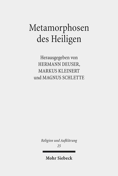 'Metamorphosen des Heiligen' bezeichnen hier den Gestaltwandel ästhetischer Vergegenwärtigung des Heiligen, der sich mit der Entstehung und Institutionalisierung von Kunstreligion verbindet. Im Zentrum der Beiträge des Bandes stehen Struktur und Dynamik dieses Gestaltwandels, der alle Kunstgattungen betrifft. Kunstreligion hat die Sakralisierung der ästhetischen Subjektivität zur Voraussetzung, erkennbar an der Überzeugung, der Mensch könne durch das Vermögen ästhetischer Erfahrung Anteil am Heiligen haben. Auf der Grundlage der Sakralisierung ästhetischer Subjektivität wird es möglich, auch deren verschiedene Ausdrucksformen als Zeugnisse des Heiligen zu deuten und eine entsprechende Rezeption dieser Zeugnisse anzusinnen. Die Beiträge widmen sich der Kunstreligion sowie ihren Interferenzen mit der politischen Religion und der Zivilreligion in interdisziplinärer Perspektive.