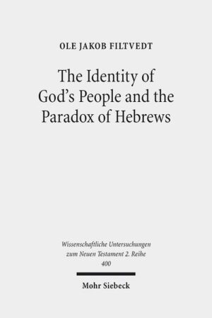 Does the letter to the Hebrews confirm traditional notions of Jewish identity, does it articulate a fresh notion of Christian identity, or is neither of these alternatives adequate? Taking the motif of the "people of God" in Hebrews as his starting point, Ole Jakob Filtvedt explores these questions, and argues that the answer must be related to a paradoxical tension between newness and continuity in Hebrews. Prior attempts to read Hebrews within a supersessionist paradigm are critiqued, but so are more recent interpretations that see Hebrews as confirming a "radical new perspective" on Christian origins.