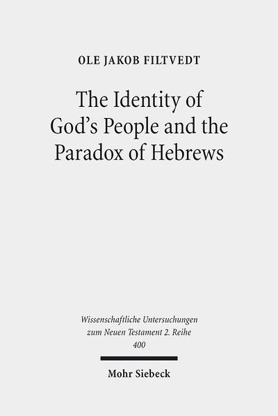 Does the letter to the Hebrews confirm traditional notions of Jewish identity, does it articulate a fresh notion of Christian identity, or is neither of these alternatives adequate? Taking the motif of the "people of God" in Hebrews as his starting point, Ole Jakob Filtvedt explores these questions, and argues that the answer must be related to a paradoxical tension between newness and continuity in Hebrews. Prior attempts to read Hebrews within a supersessionist paradigm are critiqued, but so are more recent interpretations that see Hebrews as confirming a "radical new perspective" on Christian origins.