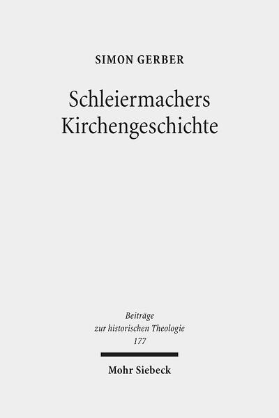 Geschichte und Geschichtlichkeit spielen in Friedrich Schleiermachers philosophischem und theologischem Denken eine große Rolle, aber nur ein größeres geschichtliches Gebiet hat er selbst bearbeitet: die Kirchengeschichte. Hier treffen sich historische Kritik in der Nachfolge Johann Salomo Semlers, die romantische und idealistische Suche nach der höheren Idee in der Geschichte, Schleiermachers Auffassung der christlichen Kirche als einer Lebensgemeinschaft, die auf dem geschichtlichen Faktum der Erscheinung Christi beruht und immer neue Gestalten annimmt, sein Konzept der Theologie als einer Wissenschaft, deren Ergebnisse für Kirchendienst und Kirchenleitung relevant sein müssen, und schließlich seine eigenen Erfahrungen in Kirche und Politik. Simon Gerber legt den Schwerpunkt auf Schleiermachers drei kirchengeschichtliche Vorlesungen, die bisher (besonders was die materiale Darstellung der Kirchengeschichte betrifft) wenig erforscht waren