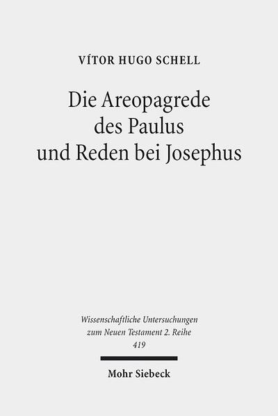 Vítor Hugo Schell betrachtet die Apostelgeschichte als historisches Kunstwerk und versucht, durch die Analyse der Areopagrede im 17. Kapitel, neue Facetten der literarischen Strategien ihres Verfassers zu entdecken. Durch einen Vergleich mit Josephus gewinnt er eine neue Perspektive der wissenschaftlichen Betrachtung der Apg und der Areopagrede. Die Areopagrede wird den Reden aus Bellum und Antiquitates, den zwei längsten Darstellungen des Josephus und den einzigen erhaltenen Beispielen einer begrenzten "Untergattung" innerhalb der frühjüdischen Historiographie, gegenübergestellt. Dabei lautet eine der grundlegenden Fragen des Autors: Wie tragen die Reden bei Josephus zum besseren Verständnis der Areopagrede aber auch zum Verständnis des Verfassers der Apg, sowie des Josephus als antikem Geschichtsschreiber bei? Vítor Hugo Schells Vergleich von formalen und thematischen Merkmalen der Areopagrede mit entsprechenden Merkmalen bei Josephus leistet einen spezifischen Beitrag für die Interpretation dieser Rede und des gesamten lukanischen Werkes.