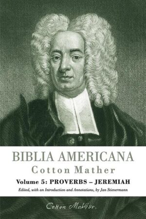 This volume of the Biblia Americana contains Cotton Mather's annotations on the books of Proverbs, Ecclesiastes, Canticles, Jeremiah, and Isaiah. A mixture of historical-textual criticism and pious explications, the commentaries are a treasure trove for scholars interested in the development of Reformed theology and biblical interpretation during a decisive period of intellectual change in the early modern Atlantic world. Mather, an apologetically oriented, pastoral yet deeply learned exegete, confronts the early Enlightenment challenges to the Bible's authority. He engages with issues of translation and the difficult questions about authorship, provenance, and genre being asked in his day, especially about the three books traditionally ascribed to King Solomon. Who wrote Proverbs and Ecclesiastes? How can the worldly wisdom of these books be reconciled with the Christian gospel? Is Canticles only a royal wedding song celebrating human love? In turn, the annotations on Isaiah and Jeremiah are crucially concerned with the relevance and evidential value of the Hebrew prophets for the claims of Christian theology. If seen in their original contexts, in what ways can the oracles of Isaiah and Jeremiah be understood to speak of Christ, the gospel and the second coming? The volume shows the struggle of exegetes in Mather's generation to adjust traditional interpretations of the Old Testament to a growing awareness of the Scriptures' historicity. The annotations shift between detailed attention to this historical dimension of the texts and typological and allegorical readings. Moreover, many of the entries reveal a new "Baconian" concern with demonstrating the factual realism of the scriptural narratives by recourse to empirical evidence and the natural sciences.