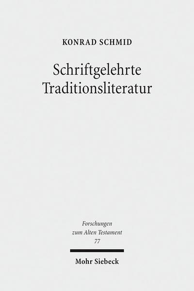 Die neuere Forschung zum Alten Testament hat deutlich gemacht, dass dessen Bücher über weite Strecken hin Text und Kommentar in einem sind. Die Schriftwerdung des Alten Testaments lässt sich als ein differenzierter Prozess innerbiblischer Schriftauslegung interpretieren, der überkommenes Textgut jeweils auf neue historische Situationen hin aktualisiert hat. Erst die Kanonsgrenze hat Text und Kommentar dann dauerhaft voneinander getrennt. Der vorliegende Band vereinigt verschiedene Studien von Konrad Schmid, in denen er sich der Rekonstruktion der Schriftkultur und des Literaturbetriebs im antiken Israel zuwendet, mehrere Fallstudien innerbiblischer Exegese im Alten Testament vorstellt und schließlich die theologische Bedeutung dieser Befunde thematisiert. Das von der neueren alttestamentlichen Wissenschaft gezeichnete Bild des Alten Testaments als schriftgelehrter Traditionsliteratur erweist sich dabei als Grundlage einer historisch differenzierten und theologisch dynamischen Wahrnehmung der Bibel.