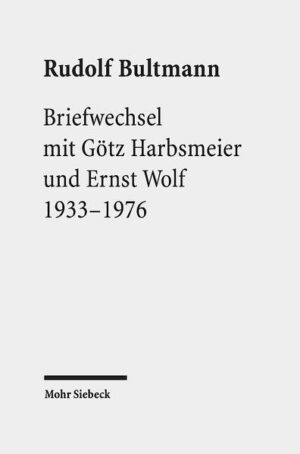 Die Briefwechsel Rudolf Bultmanns mit dem Praktischen Theologen Götz Harbsmeier sowie dem Kirchenhistoriker und späteren Systematiker Ernst Wolf werden in einer gemeinsamen Edition zugänglich gemacht. Schließlich berühren sich die beiden Korrespondenzen nicht nur vielfach inhaltlich, sondern nehmen auch aufeinander Bezug. Somit wird eine facettenreiche und differenzierte Wahrnehmung der verhandelten Themen möglich, denen nicht nur eine theologiegeschichtliche Bedeutung, sondern auch eine hohe Relevanz für Theologie und Kirche in der Gegenwart zukommt. Die Themenpalette reicht dabei von der Entmythologisierungsdebatte, über die Schuldfrage und den Neuanfang in Kirche und Gesellschaft nach 1945, die Verhältnisbestimmung von Bekennender Kirche und liberalem Protestantismus, bis hin zum Problem der politischen Aktivität innerhalb der Kirche. Die Briefwechsel sind eindrucksvolle Zeugnisse theologischer und persönlicher Weggenossenschaft.