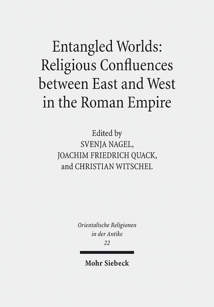 This collective volume, originating from an interdisciplinary conference at Heidelberg University, deals with the expansion of the so-called oriental cults in the Roman Empire. The concept of 'oriental cults' itself has come under discussion in recent years because it has been questioned whether the cults in question really formed a coherent group and to what degree they might be called 'oriental' at all. This discussion is reflected throughout the papers of the volume which focus on the three cults of Isis (and Osiris), Mithras and Jupiter Dolichenus. Of special interest are the (alleged) origins of these cults in Egypt, Persia and Northern Syria, their expansion and adaptation within the Roman Empire (through some sort of 'religious flows'), their linguistic and visual expressions as well as the architecture and decoration of sanctuaries and the rituals connected with them.