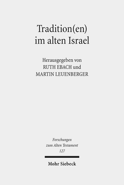 Traditionen prägen die kollektive Identität. Sie zeugen weniger von starren vorgegebenen Inhalten, sondern von aktiven Prozessen der Konstruktion und Transformation, die der Verarbeitung der Vergangenheit und der Gestaltung der jeweiligen Gegenwart dienen. Die Beiträge des vorliegenden Bandes, der auf eine Tagung vom 30.09.-02.10.2016 an der Ev.-Theol. Fakultät der Eberhard Karls Universität Tübingen zurückgeht, nehmen solche Vorgänge von Traditionsbildung, -weitergabe und -umformung für das-in seine altorientalische 'Umwelt' eingebettete-alte Israel in den Blick. Dabei fokussieren die Beiträge neben grundsätzlicheren methodischen Überlegungen zur Traditionsliteratur auf die Textbereiche der Prophetie und der Psalmen, in denen grundlegende Traditionen in den Argumentationsgängen von zentraler Bedeutung sind: Exodus, Zion, Opfer, aber auch Prozesse der Legitimation im prophetischen Bereich (Jer, Ez).