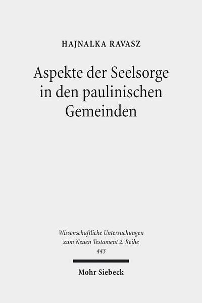 In dieser Studie untersucht Hajnalka Ravasz Prozesse der Seelsorge in den paulinischen Gemeinden unter Rückgriff auf sozialpsychologische Theorien. Nach epistemologischer Einleitung fragt sie nach der Relevanz der Vorbilder, der Rolle des Seelsorgers, den Trauerprozessen und der Praxis der Seelsorge in den paulinischen Gemeinden. Der Begriff "Seelsorge" findet sich in der Bibel zwar nicht