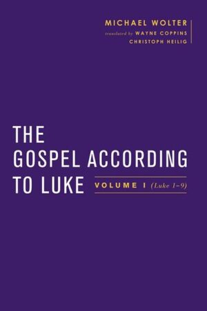 In this fourth volume of the Baylor-Mohr Siebeck Studies in Early Christianity, Michael Wolter provides a detailed, verse-by-verse interpretation of the Third Evangelist. His commentary shows that Luke succeeds in preserving the history of Jesus and its theological impact and that this history stands on equal footing with the history of early Christianity. Wolter's thorough, careful reading follows Luke as the Evangelist seeks to explain how the fulfillment of the Old Testament promises of God for Israel results in a parting of the ways between the Christian church on the one side and Judaism on the other. Scholars and students alike will benefit from access to new German scholarship now available to English-language audiences.Published in the US by Baylor University Press, Waco.