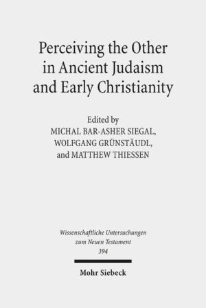 The present volume reexamines both ancient Christian and Jewish portrayals of outsiders. In what ways, both positive and negative, do ancient writers interact with and relate to those outside of their ethnicity or religious tradition? This volume devotes itself to the methodological questions surrounding the use of diverse ancient sources for the construction of the other. The goal is to shed new light on ancient interactions between different religious groups in order to describe more accurately these relationships.
