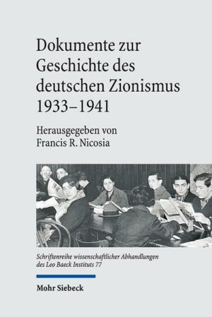 Dokumente zur Geschichte des deutschen Zionismus 1933-1941 | Bundesamt für magische Wesen