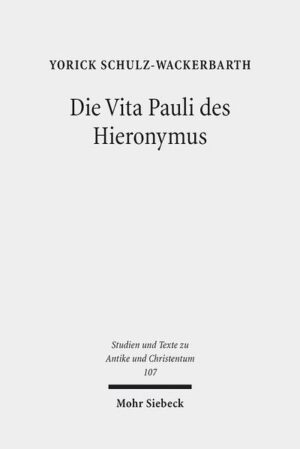 Paulus von Theben war der erste Mönch, der in der Wüste lebte-so behauptete es der Kirchenvater Hieronymus in einem kleinen Werk, das mit fantastischen Begebenheiten und literarischer Brillanz Leser und Leserinnen seither sowohl fasziniert als auch irritiert hat. Die Vita Pauli ist in der Forschung bisher überwiegend als Produkt der literarischen Ambitionen eines jungen Autors gedeutet und mit Blick auf Form und Gestalt eingehend untersucht worden. Auch ob es Paulus überhaupt gegeben habe, wurde ausführlich diskutiert. Vielfach ist dabei der religiöse Aspekt der Schrift aus dem Blick geraten. In der Vita Pauli wird aber dezidiert ein Heiliger dargestellt und im hagiographischen Diskurs der Spätantike als solcher etabliert. Yorick Schulz-Wackerbarth geht dieser Spur nach und zeigt auf, welche Vorstellungen von Heiligkeit der von Hieronymus gezeichnete Heilige vermittelt.